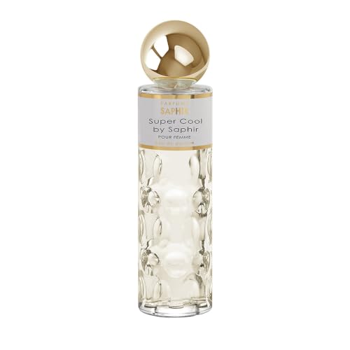 PARFUMS SAPHIR Super Cool Eau de Parfum pour Femme Vaporisateur 200ml