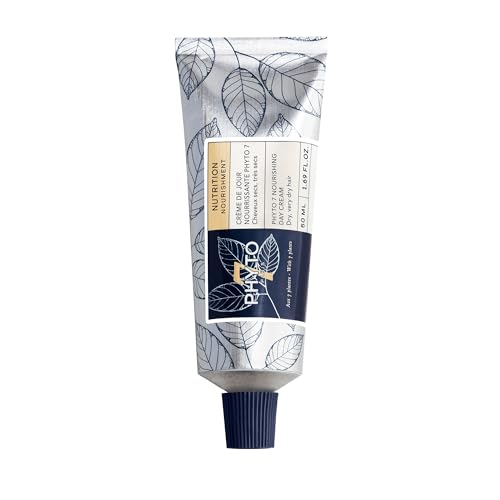 Phyto Paris - Nutrition - Crème de Jour Nourrissante Phyto 7 - Soin cheveux Secs et Abîmés - 7 Plantes Traditionnelles - Hydrate et Protège - Crème Cheveux sans Rincage