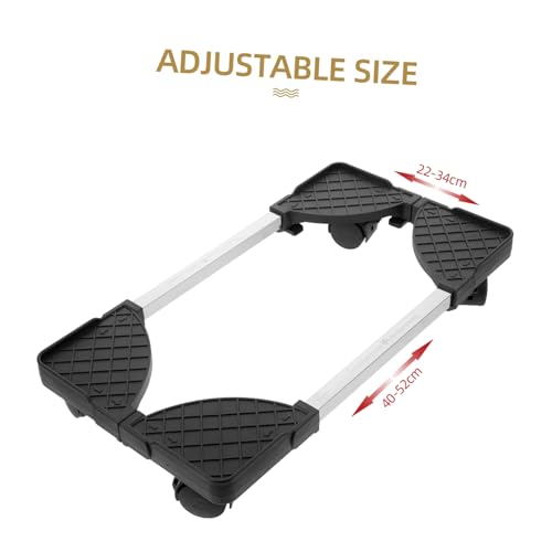 Support pour tour ordinateur sous bureau mobile chariot pour unité centrale avec freins