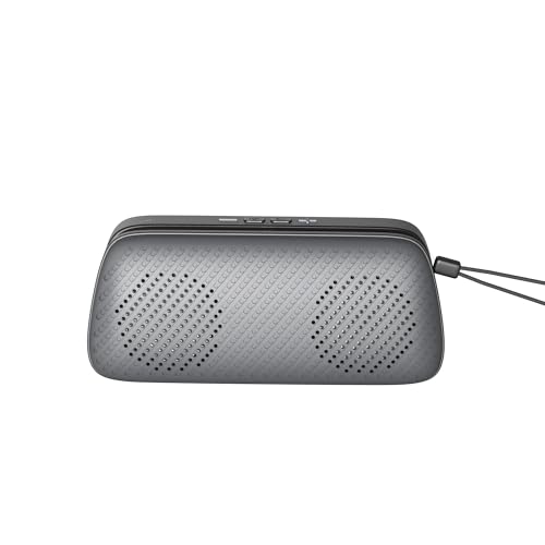 Image of sonilex 10W Bluetooth Speaker, Mobile Holder, TWS, Type-C Charging (Gray)