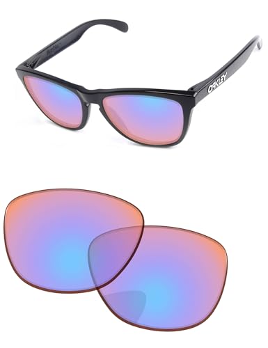 Image of Replacement Lenses for Oakley Frogskin OO9013 55mm Sunglass - Precision Fit, UV Block & Impact Resistant
