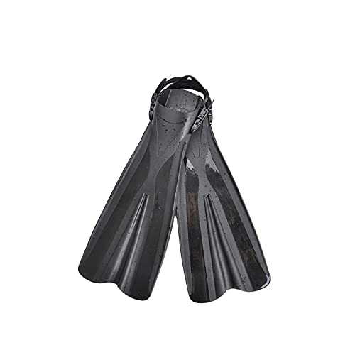 NVNVNMM Flipper Professionnel Adulte Longs Flickers Scuba Diving Finches Natation Snorkeling Réglable Talon Ouvert Confort Flexible Chasse sous-Marine(XL-XXL)
