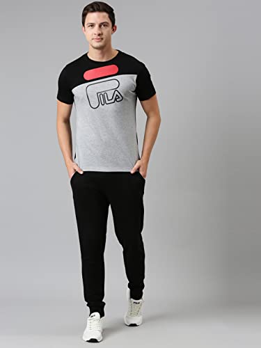 Image of FILA Men's Solid Straight T-Shirt