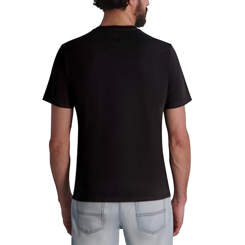 KARL LAGERFELD Men's Short Sleeve Crewneck Karl Logo T-Shirt4