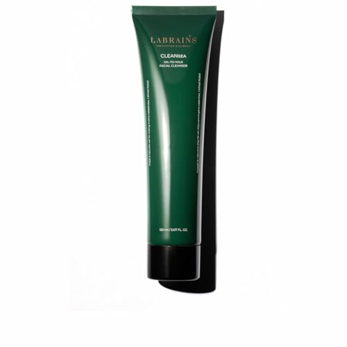 Huile-lait nettoyante visage Cleansea démaquillant peau sèche sensible 150ml
