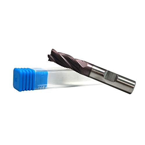 Image of HFS(R) Roughing End Mill Square End Mill 4 Flute M42 8% Cobalt TiAlN for Steel 1 /2 inch Dia.
