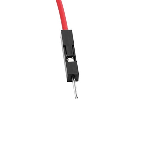 Aexit 40PCS 2.54mm Accesorios Audio y Video Cable Jumper 40cm miniatura 2