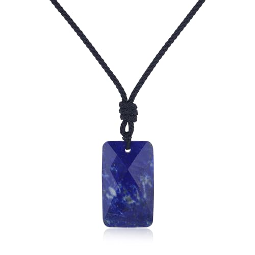 COAI Lapis Lazuli Necklace, Dog Tag...