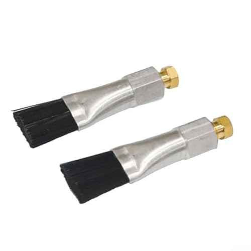1 cepillo lubricante automático para mantenimiento de cadena y deslizador, diseñado para compatibilidad M8 M10 con materiales de nailon y metal (M8 x 1)