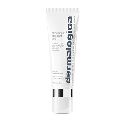 Dermalogica Powebright Dark Spot Face Peel, Exfoliating Facial Peel with 12% AHA PHA, Improve Dark Spot and Hyperpigmentation for All Skin Types, 50ml