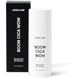 Centella Face Wash for Men Skin Care: BOOM CICA WOW Mens Face Wash Korean Barrier Boost Hydrating Gel Cleanser for Oily, Dry, Acne Prone Skin, Unisex Daily Facial Cleanser, Hyaluronic Acid & Green Tea