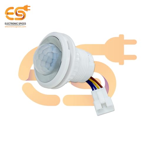 Image of Electronic Spices Mini Motion Sensor Light Switch 110-240V PIR Sensor Smart Detection Time Delay Adjustable Infrared Induction Detector