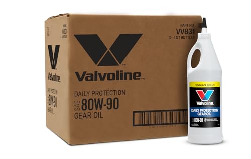 Image of Valvoline High Performance SAE 80W-90 Gear Oil 1 QT, Case of 12