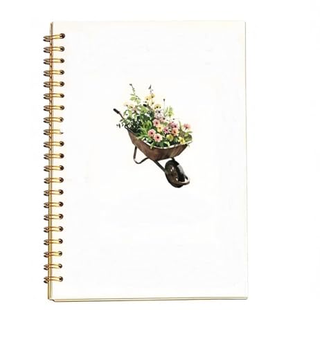 Image of Watercolor Workbook, 12 Colors Watercolor Paint Set with Paint Brush Water Color Paints Workbooks Set Spiral Bound Artist Sketchbook Painting Supplies for Beginners Children Adults Teenagers (Garden)