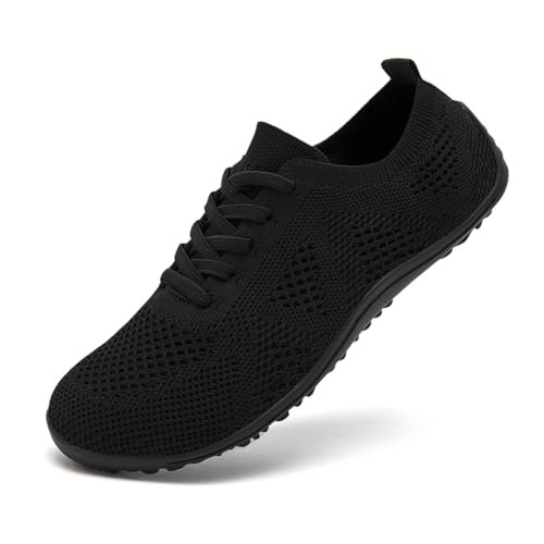 Women Barefoot Shoes Slip on Casual Walking Minimalist Zero Drop Sole Non Slip Soft Breathable Lightweight Sneakers Fashion Yoga Shoes