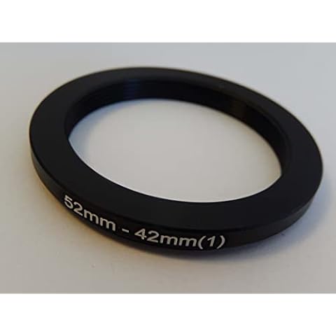 Adaptador de Filtro vhbw Step Down 52 mm a 42 mm Cover