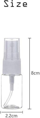 Miniatura 4 de Mini botella de espray de niebla fina, de plástico transparente, recargable y reutilizable, atomizador, contenedor de líquido para viajes,