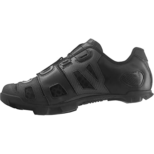 Lake Mx242 Endurance Wide Cycling Shoe - Men's Black/Silver, 43.04