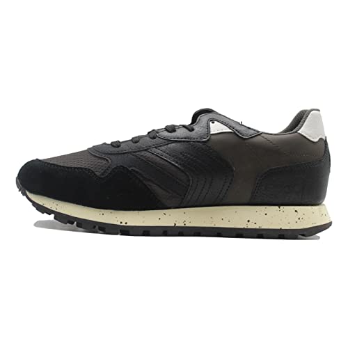Geox U Ponente A, Sneakers Hombre, Multicolor Black Mud, 39 EU