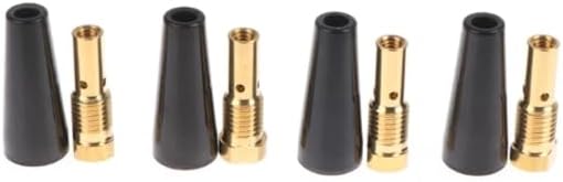 14Pcs Flux Core Gasless Nozzle Tips 0.9mm Kit K3493-1 For Century FC90/80GL 35-50 Gas Diffusers Welding Equipment Accessories QIANGHAN (0.9mm)