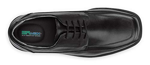 Sr Max Manhattan, Men's, Black, Dress Style Soft Toe Slip Resistant Work Shoe (12.0 M) #TOP4