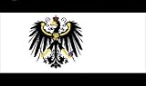 fahnenträger preussen  Fahne Flagge Königreich Preussen Grösse 1,50 x 2,50m XXL FAHNEN FLAGGEN