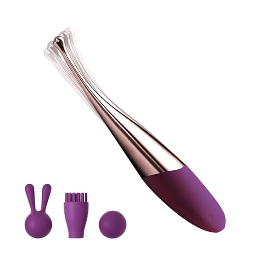 Vbration für Frauen G-Punkt klitoralen Squirting Orgasmus,4 IN 1Clit vibrator für Frau Solo,Sex Spielzeug für Paar Extreme, Clitoral stimulation, G-Punkt Tief Einführen, Anal Flirt,7 Vibrationen