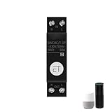 Tomvorks -Leistungsschalter, Mini-Kompaktbauweise, DIN-Schienen-Installation, Zeitgesteuerte Steuerung, Kompatibel mit, Assistant, Tmall Genie