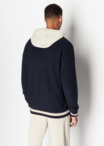 Armani Exchange Men's Collegiate Capsule Cotton Wool Cardigan4