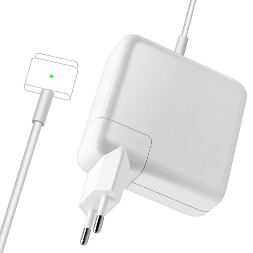 Ladegerät für MacBook Air, 85W Magnetisches Mag-Safe2 T-Tip Ersatzladegerät für MacBook Pro und MacBook Pro 13 Zoll – 15 Zoll Retina nach Mitte 2012