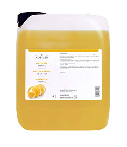 cosiMed Massageöl Orange, Massage Öl, Wellness, Therapie, 5L Kanister