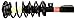 Monroe Shocks & Struts Quick-Strut 172209 Strut and Coil Spring Assembly