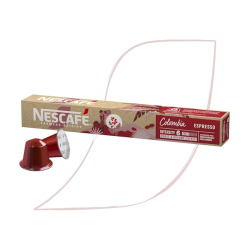 Nescafé Farmers Origins Colômbia - Cápsula compatível Nespresso, 1 caixa com 10 cápsulas
