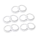 KONTONTY 10pcs Lamp Holder Fixing Ring Plastic Socket Ring Socket Ring Replacement Ring Accessories Lamp Holder Ring Light Fixator DIY Lamps Lamp Accessories E27 White