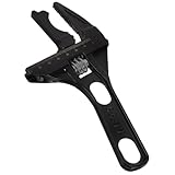 ELAYARD Verstellbarer Aluminium Sanitärschlüssel Badezimmer Rohrzange mit Großem Öffnungsbereich...