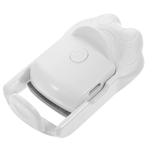 Healeved Electric Heated Eyelash Curler Rechargeable Eyelash Perm Tool with Temperature Non Slip Lightweight Design for Effortless Curling Natural Curling Effect