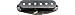 DIMARZIO DP174Â BK RED VELVET SINGLE-COIL BLACK Guitars accessories Single coil pickups