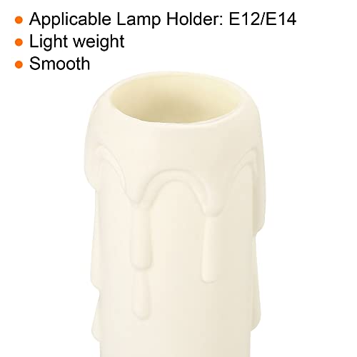 Fundas para base de candelabro E14 PATIKIL que cubren y embellecen sus lámparas 4