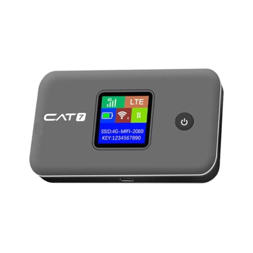 WiFi 6 Double Bande en voyage grâce au Mobile 4G LTE Router CAT7 sans fil