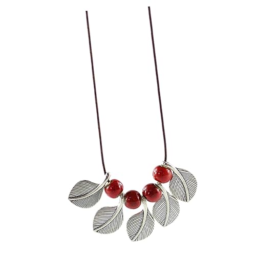 INOOMP Collier Pendentif Céramique Éthiques Élégantes Pour Femmes Accessoire De Mode Polyvalent Pour Toutes Occasions