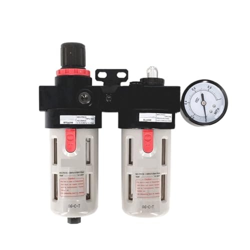 Vanne de régulation de pression pneumatique BFR avec filtre et lubrificateur d'air