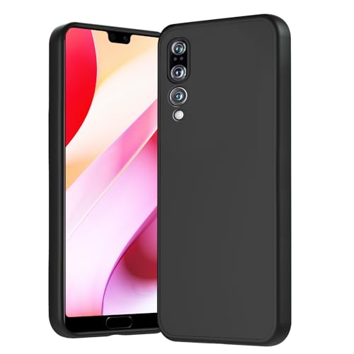 Agedate Handyhülle für Huawei P20 Pro Hülle Antikratzer Upgraded Kameraschutz Anti-Schock Anti-Rutsch Schutzhülle Unterstützt kabelloses Laden Anti-Fingerabdruck Handyhülle für P20 Pro