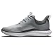 FootJoy Men's FJ Quantum Golf Shoe, Grey/White/Blue, 09.5 X-Wide