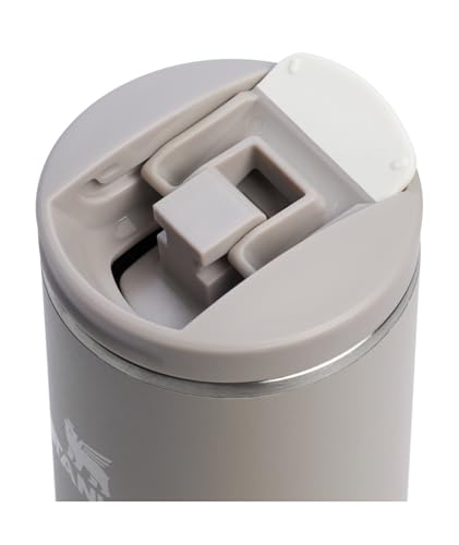 Image of STANLEY Transit FlipTop Mug | Leakproof Coffee Travel Cup | Vacuum Insulated Stainless Steel | Stays Hot or Cold for Hours | BPA-Free | 20 oz | Ash