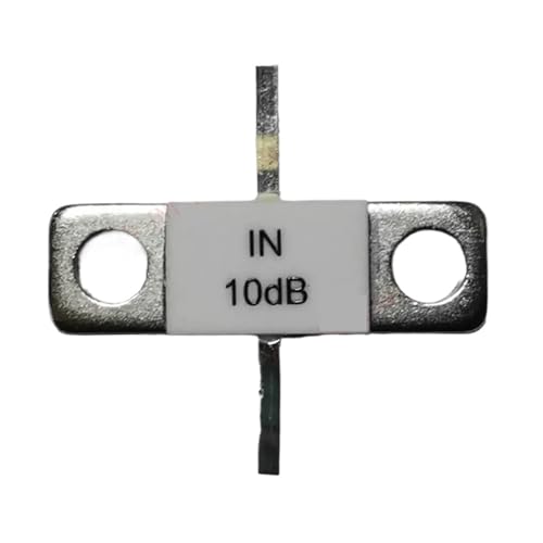 Atténuateur 10 dB 100W DC-3 GHz fixe à bride BeO pour circuits RF