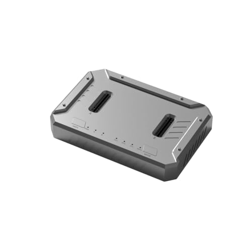 Boîtier SSD NVMe SATA double baie pour copie hors ligne disque M.2 20Gbps