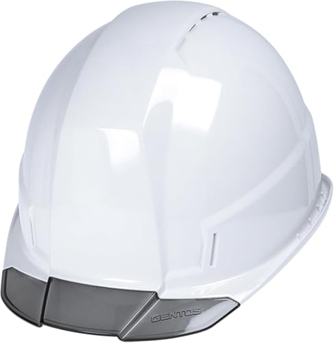 GENTOS(ジェントス) ヘルメット GRIT AIR+ 成形内装 通気孔あり ホワイト GH02VA-WH（Amazon）
