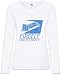 Urban Backwoods F Parcel Service Women Femme T-Shirt à Manches Longues Blanche Taille L