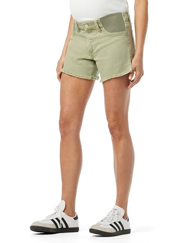 Joe's Jeans Women's The Ozzie Short Maternity, Khaki Green, 26