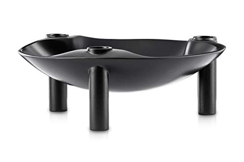 Stoff Nagel Schale, Metall, schwarz, 5,6 x 13,8 cm Cover